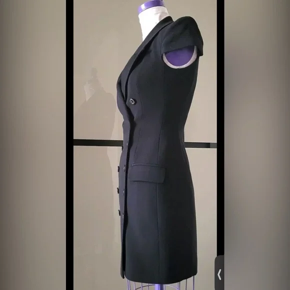 Rachel Zoe Black Blazer Dress, 6 - Picture 3 of 7